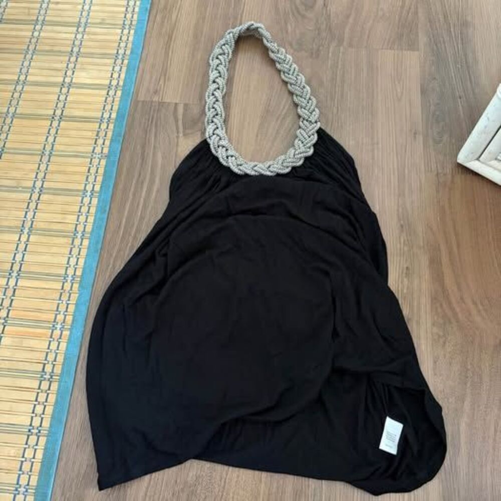Insane Silver Chain Top